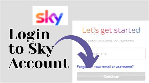 Sign in to your Sky account 